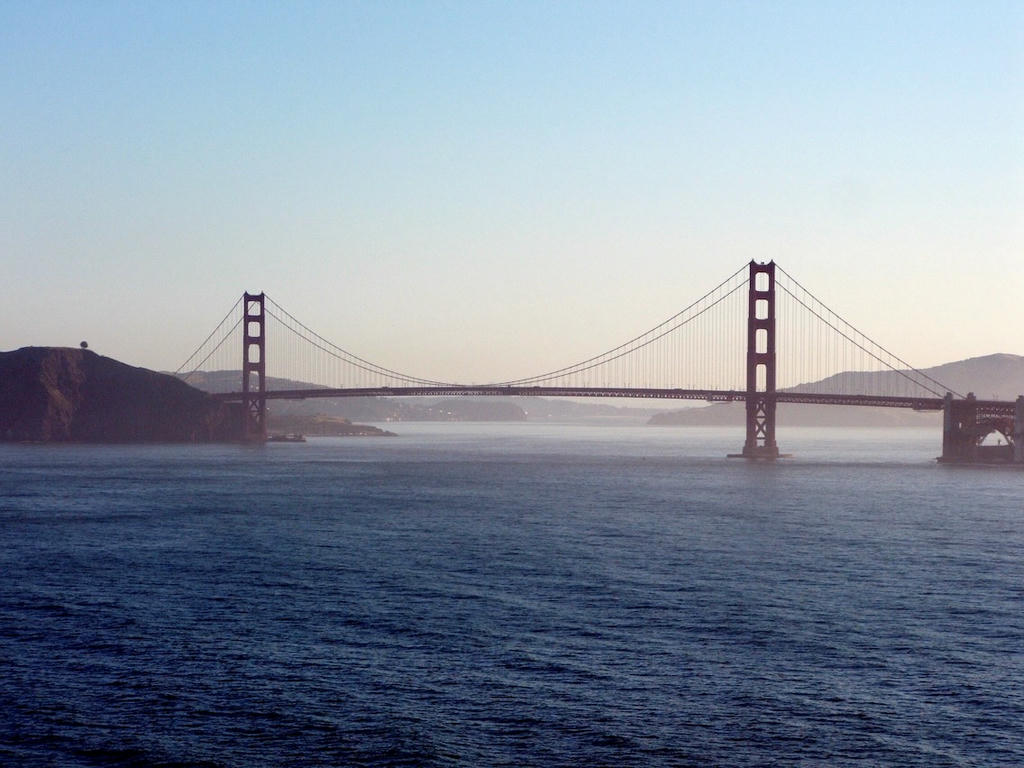 The Golden Gate Bridge in 2005